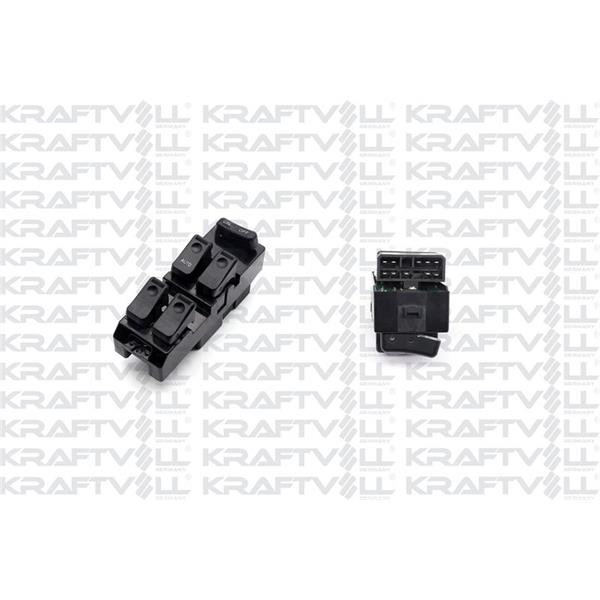 Cam Düğmesi Mazda B2500 / Ranger 98 02 On Sol [Dortlu] 10 Pın